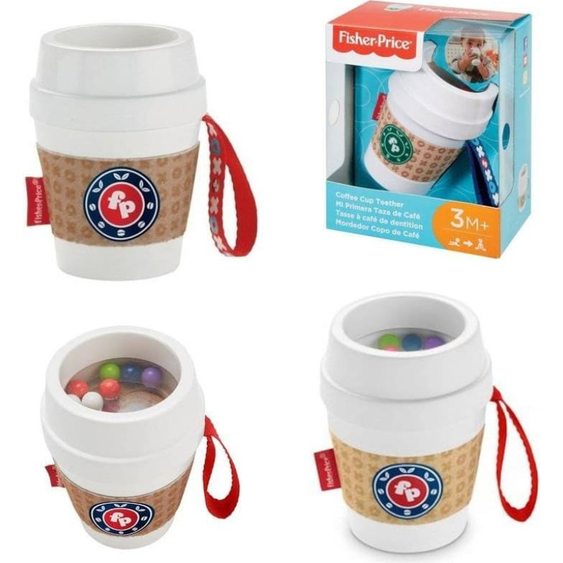 Fisher Price Rattle -30095 - CUP OF COFFEE