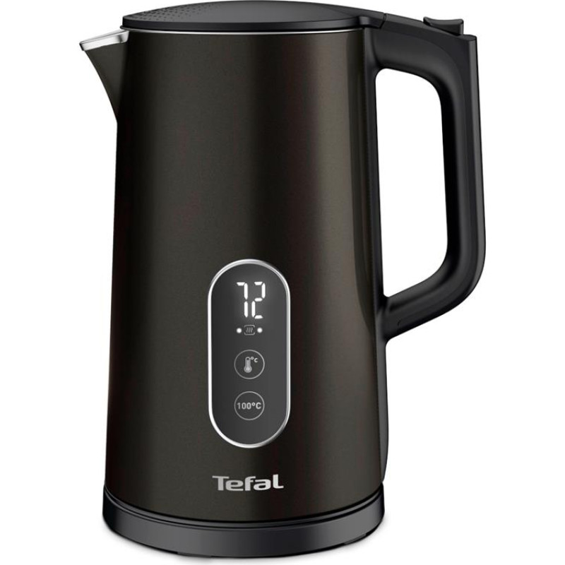 Tefal Digital tējkanna, 1,7L, 1800 W, pelēka - KI831E