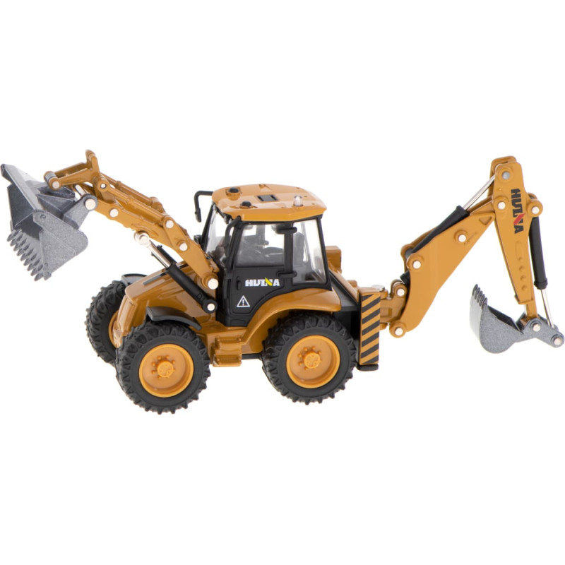 Ekskavatora iekrāvēja buldozers ar kausu Metāla modelis H-toys 1704 1:50