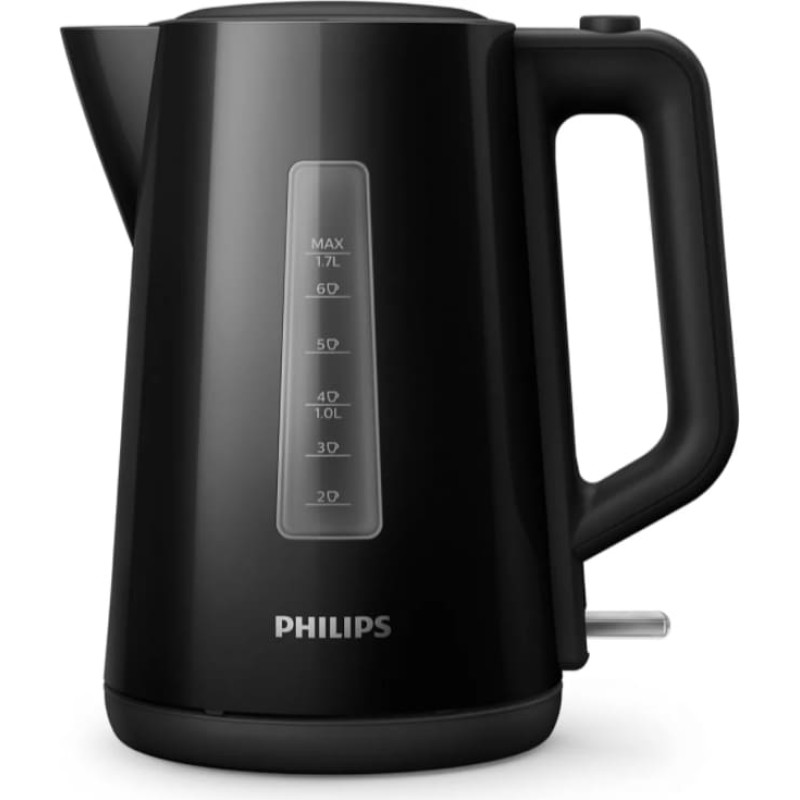 Philips tējkanna 1.7 l, melna - HD9318/20