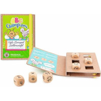 Trendhaus ABC Champions - Wooden Number Dice Educational Game (6 vnt.)