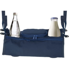 Dzērienu pudeļu ratiņu organizators tumši zils