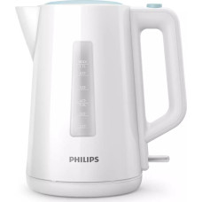 Philips tējkanna 1.7 l, balts/zils - HD9318/70