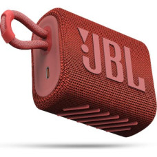 JBL ūdensizturīga portatīvā skanda JBL Go, sarkans - JBLGO3RED