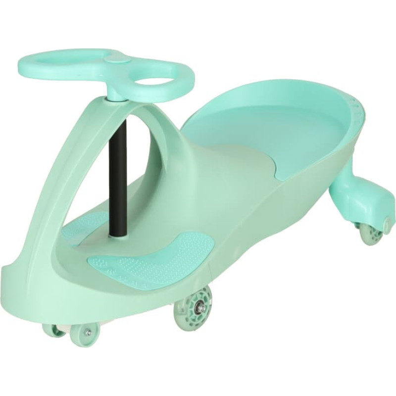 Gravitācijas amerikāņu kalniņi ar kvēlojošiem LED riteņiem piparmētra