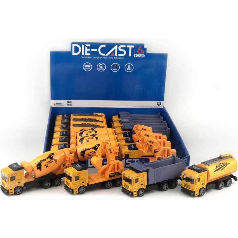 Mudelauto teemasinad 1:64