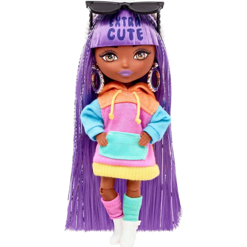 Barbie® Extra Mini nukk  lavendlijuustega