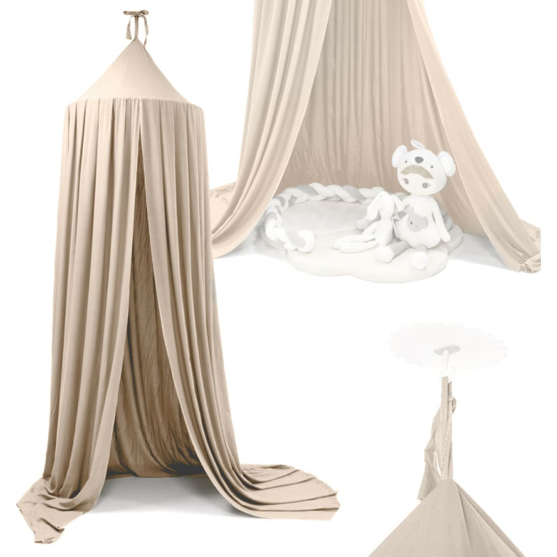 Nojume aizkars tipi telts karājas bēšs