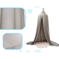 Kabantis tipi stiliaus stogelis / užuolaida, pilka