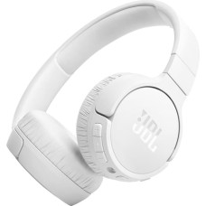 JBL on-ear bezvadu austiņas ar trokšņu  slāpēšanu, baltas - JBLT670NCWHT