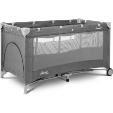 Caretero TRAVEL COT BASIC PLUS GRAPHITE