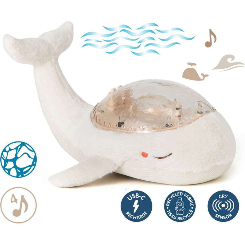 Cloud B öölamp vaalapere valge