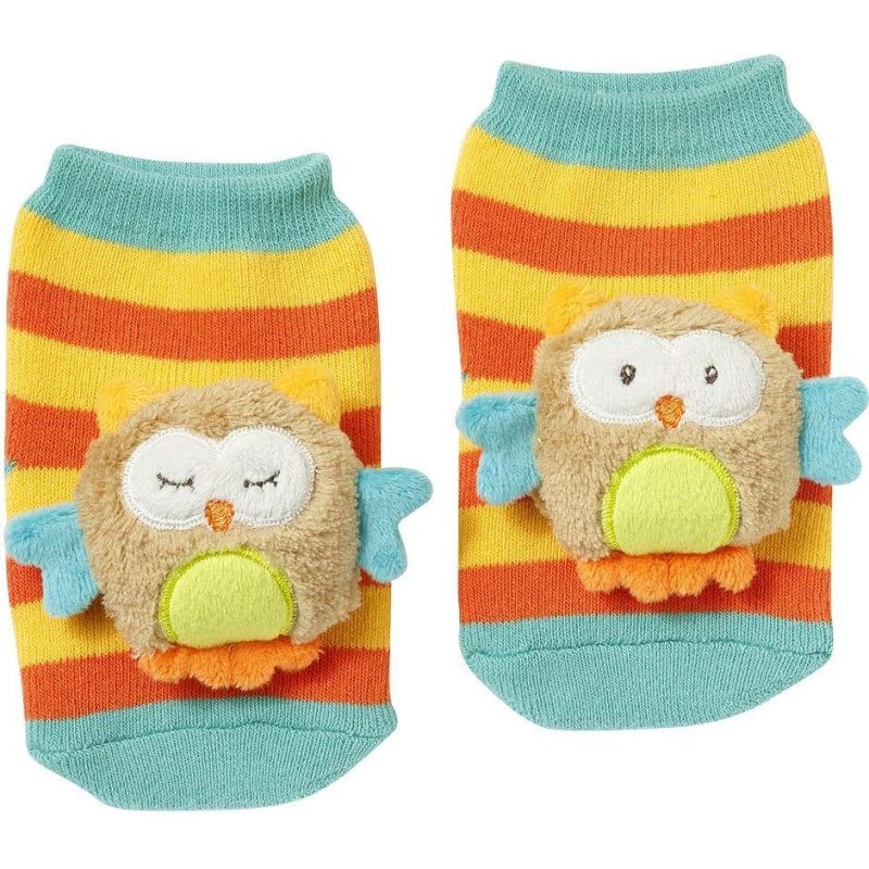 Fehn kojinės - barškučiai, Owl Sleeping Forest