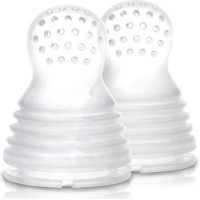 Kidsme Food Feeder Plus patentēts silikona uzgalis, XL izmērs (2 gab.), no 6 mēn. - 160360