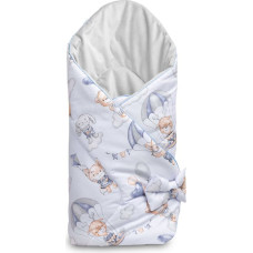 Sensillo Velvet Baby Nest Cone Wrap – FLIGHT IN CLOUDS GREY