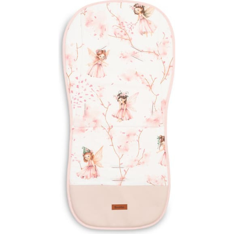 Sensillo MUSLIN INSERT FOR A STROLLER - FAIRY PINK