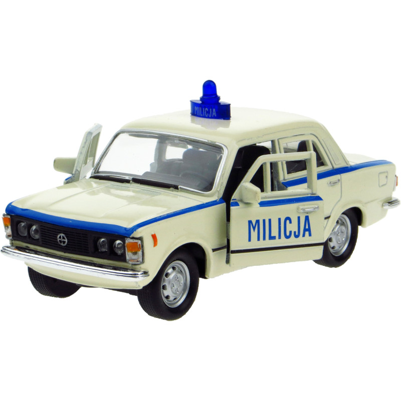 AUTO FIAT 125P MILICJA 1:34