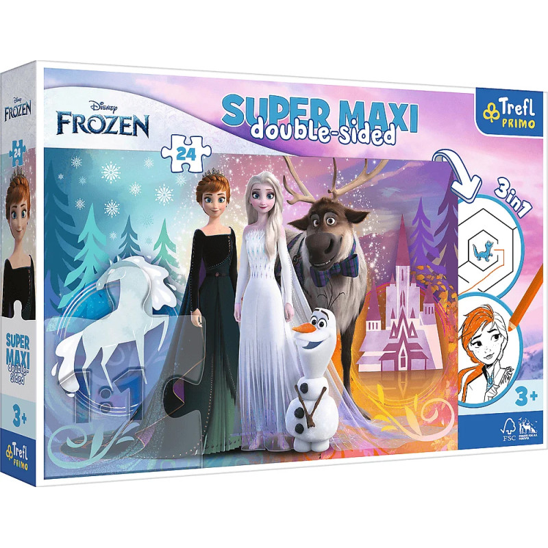 TREFL 41000 dėlionė 24 SUPER MAXI FROZEN
