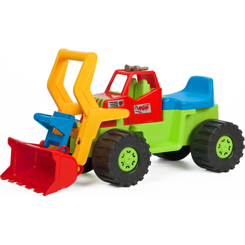 Vaikiškas važinėjamas buldozeris