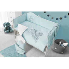 Belisima Baby Bedding set - 5 parts - 120/90/180 - ANDRE - TURKUS