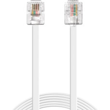 Sandberg 502-53 Telephone RJ11-RJ11 10m, 6P4C