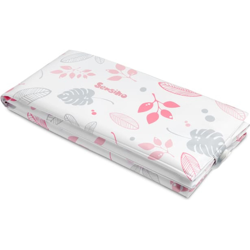Sensillo Tourist mat/changing mat – FLORAL PINK