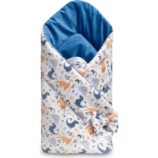 Sensillo Velvet Baby Nest Cone Wrap – DINOSAURS BLUE