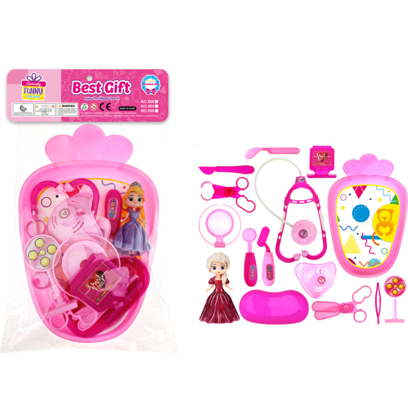 Gydytojo rinkinys su lėle HW21070853