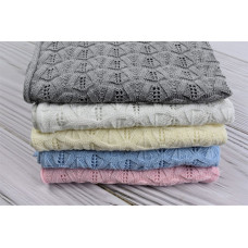 Duet Baby Blanket - 686 - AŻUROWY - size 80x90