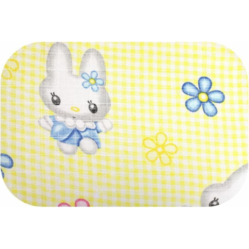 Ega Kids Diaper - 25332 - TETRA PRINT - EGA - LUX - KRÓLIK - size 70x80 cm