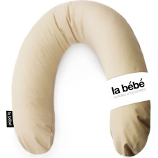 La Bebe ™ Rich Maternity Pillow Art.49551 Beige Pakaviņš mazuļa barošanai / gulēšanai / pakaviņš grūtniecēm , 30x104cm