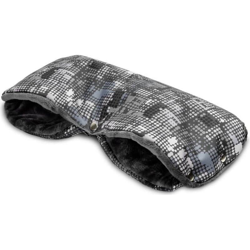 Sensillo Pushchair Muff – dots graphite