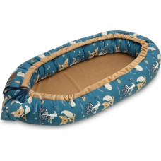 Sensillo Velvet Baby Nest/baby Cocoon – BEARS CARAMEL