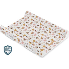 Sensillo Stiffened Changing Pad with Safety System– BOHO PLATINUM 70 cm