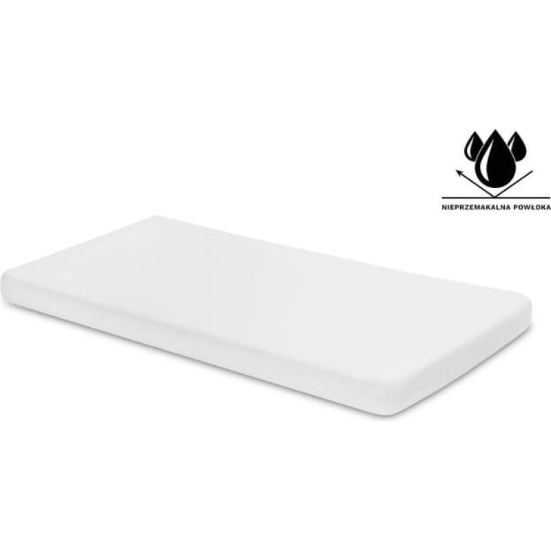 Sensillo WATERPROOF SHEET JERSEY WHITE 140x70