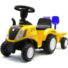 Baby Mix 45785/658T RIDE-ON TOY TRACTOR WITH TRAILER YELLOW