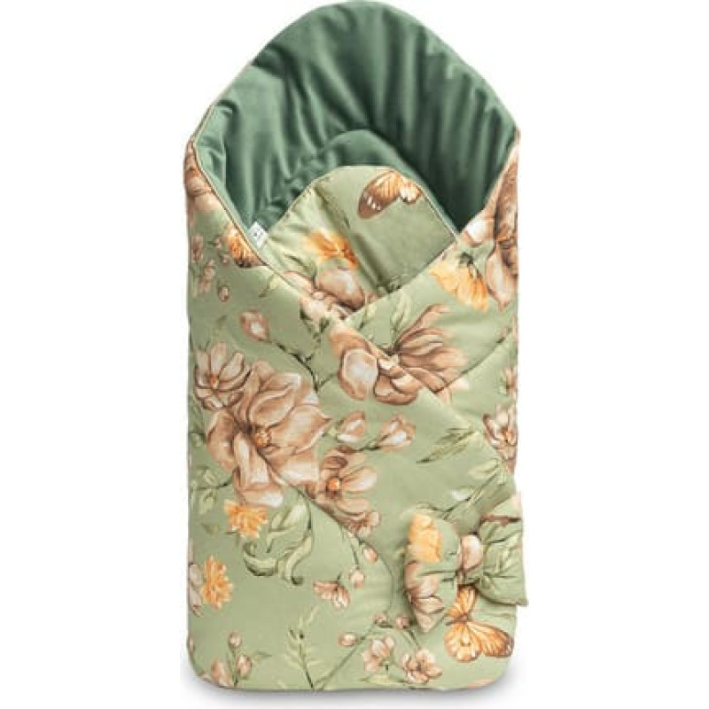 Sensillo Baby Nest Cone Wrap SQUARE GREEN