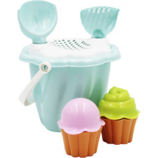 ZESTAW DO PIASKU Z BABECZKAMI 6 KOLORÓW