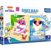 Baby Shark Baby Maxi dėlionė, 2 × 10 dalių