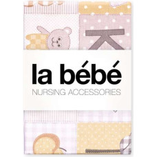 La Bebe ™ Set 100x135/60x120/40x60 Art.74921 Letters Gūltas veļas komplekts 3 -daļīgs 100x135/60x120/40x60