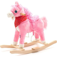 Baby Mix 46436 POLE HORSE WITH MELODY STAR WITH SCARF