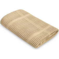 Sensillo OPENWORK BLANKET LULU COFFEE BEIGE