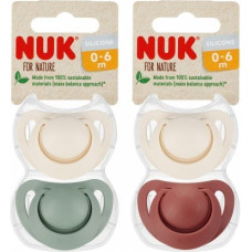 NUK 5037 SM.SIL. FOR NATURE 0-6 2PCS/BOX 541368, 730922