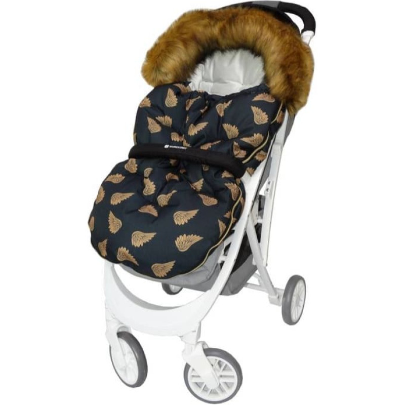 Matpol Sleeping Bag MINKY - KOKON PRINT -  GOLD