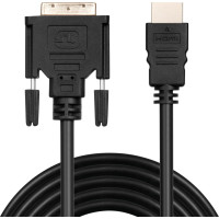 Sandberg 507-34 Monitor Cable DVI-HDMI 2m