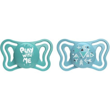 Chicco 156436 PHYSIO LIGHT SILICONE pacifier 16-36M 2 PCS BLUE