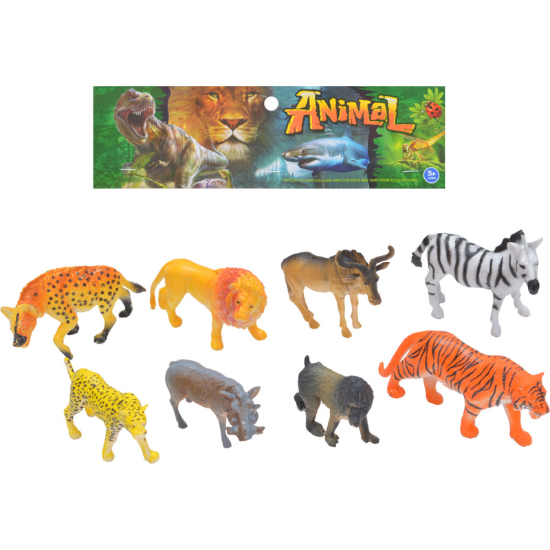 TRIFOX Zoologijos sodo gyvūnai, 8 vnt.