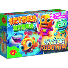 GRA SZYBKA RYBKA + WYŚCIGI ROBOTÓW