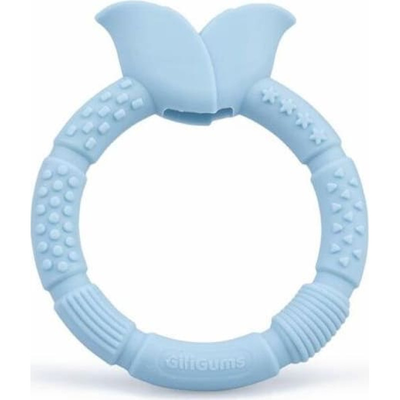 Gili Gums 10433/ 04334 Sensory Teether - FLOWER - BLUE