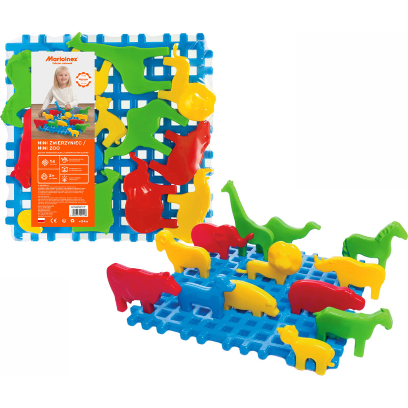 Trifox konstravimo kaladėlės Vafliai – Žvėrynas